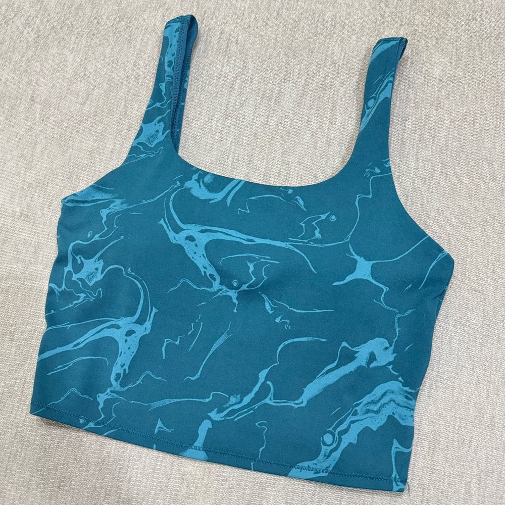NEW Teal Blue Workout Tank Top